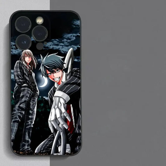 Tougen Anki Shiki Ichinose and Mikado Momodera Moonlight iPhone Case