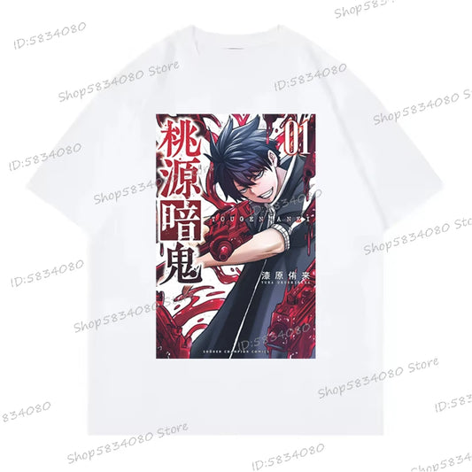 Tougen Anki Shiki Ichinose White T-Shirts
