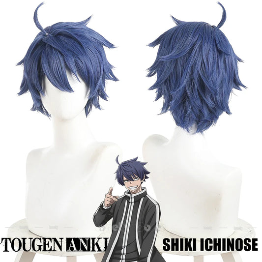 Tougen Anki Shiki Ichinose Cosplay Wig