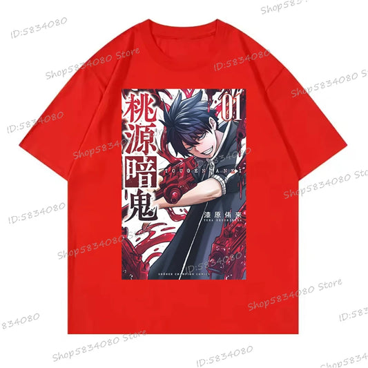 Tougen Anki Shiki Ichinose Red T-Shirts
